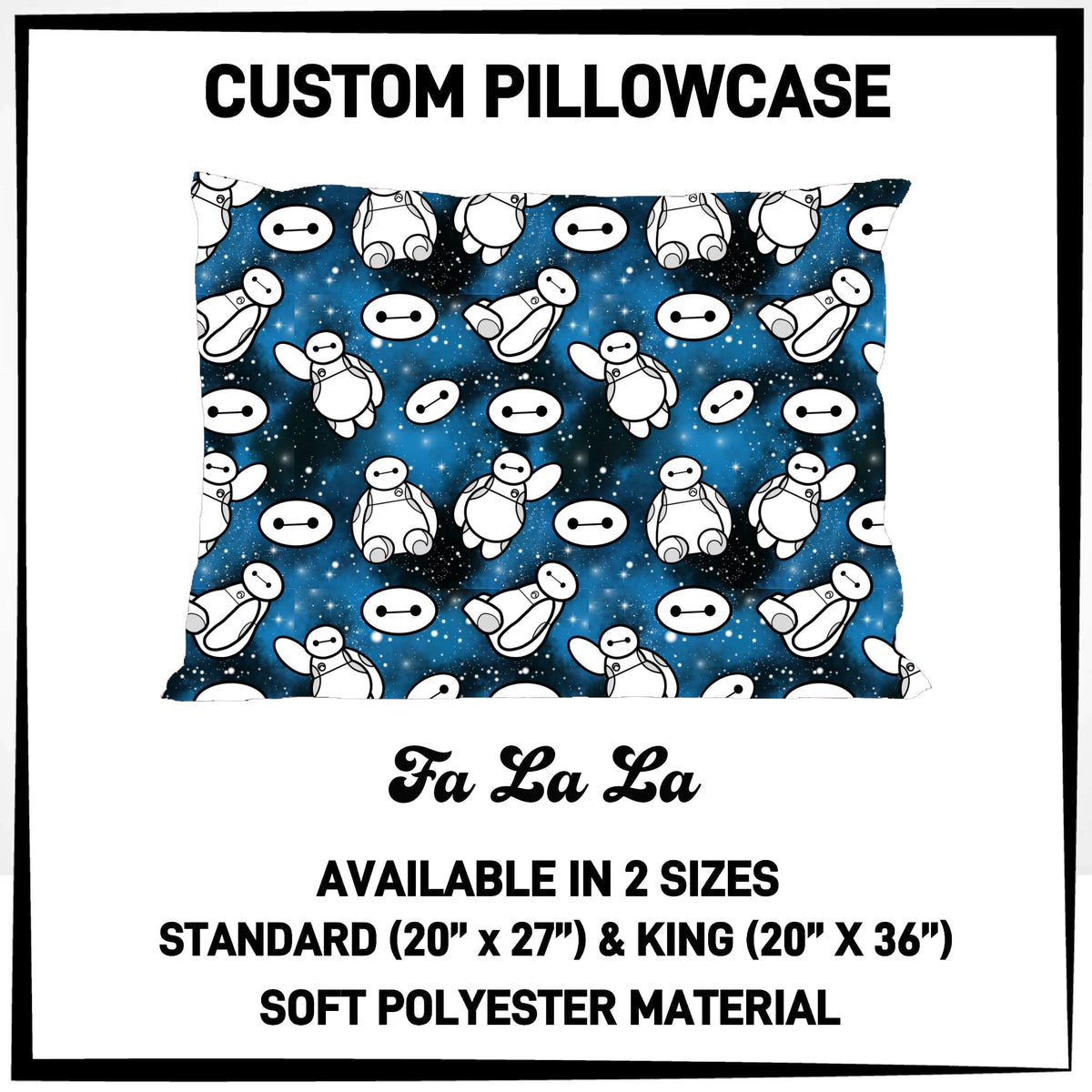 7PWS - Fa La La Pillowcase - Preorder Due 10/7 ETA: Late Nov