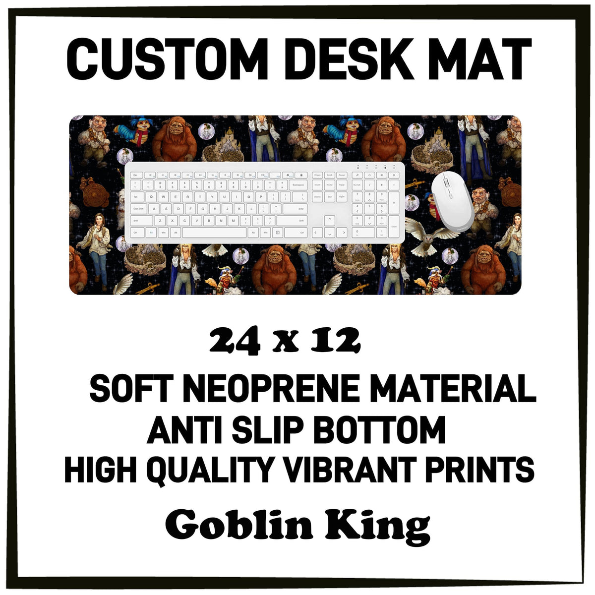 5DSK - Goblin King Desk Mat - Preorder Due 10/21 ETA: Mid-Dec