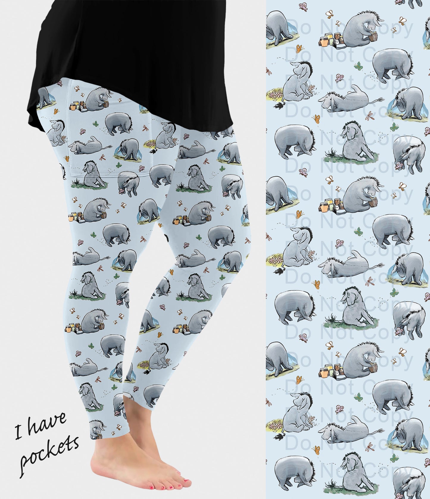 RTS - Classic Donkey Leggings w/ Pockets