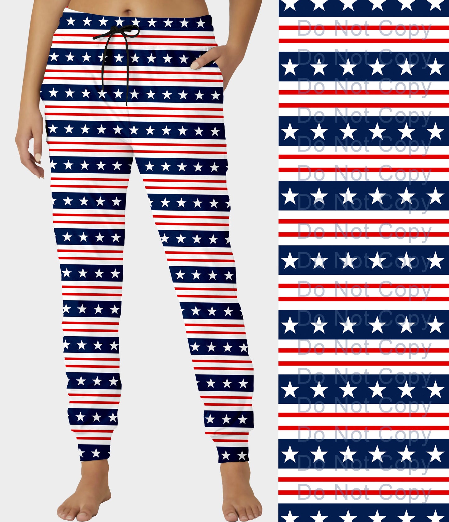 RTS - Flag Stripes Joggers