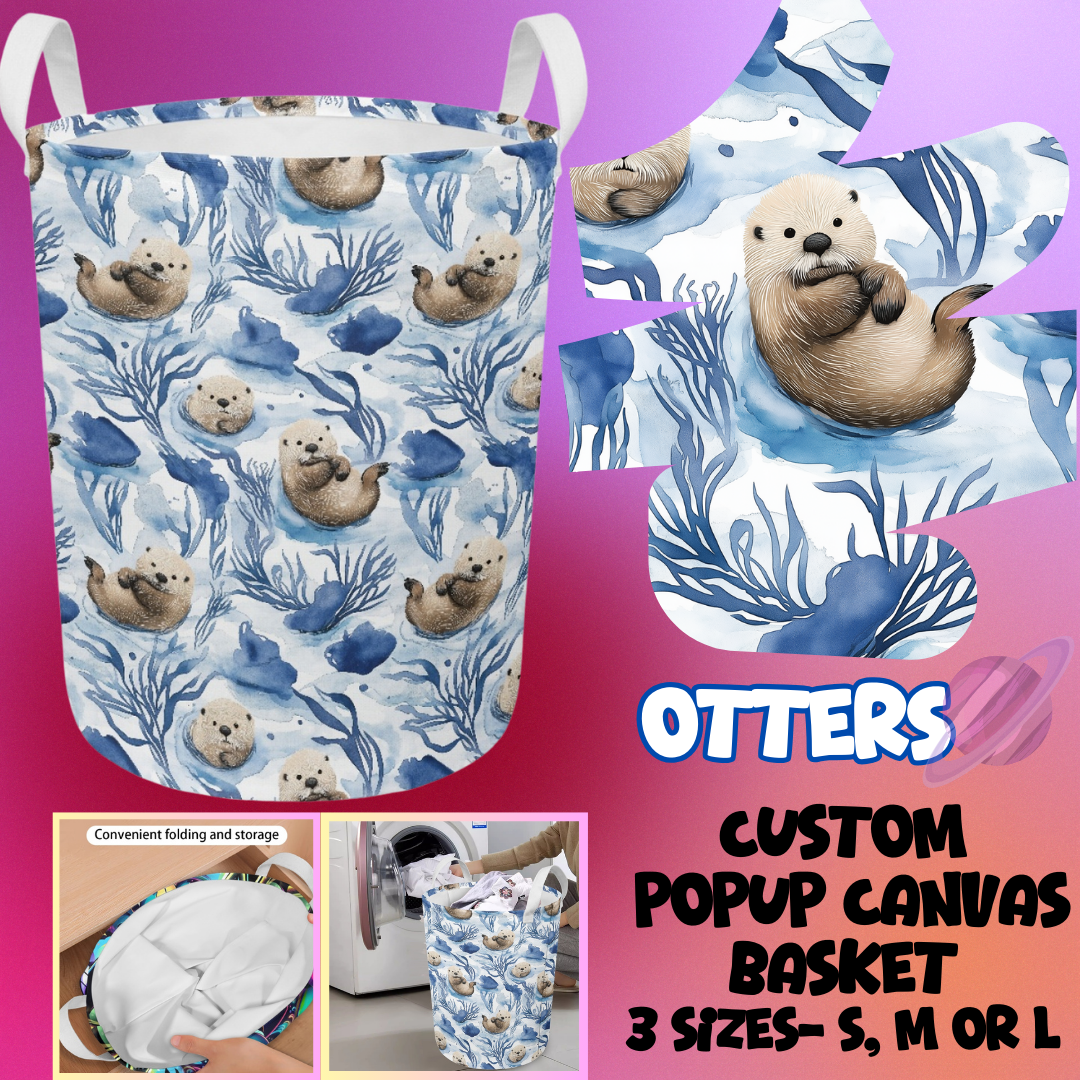 OTTERS - STORAGE BASKETS 6- PREORDER CLOSING 5/4