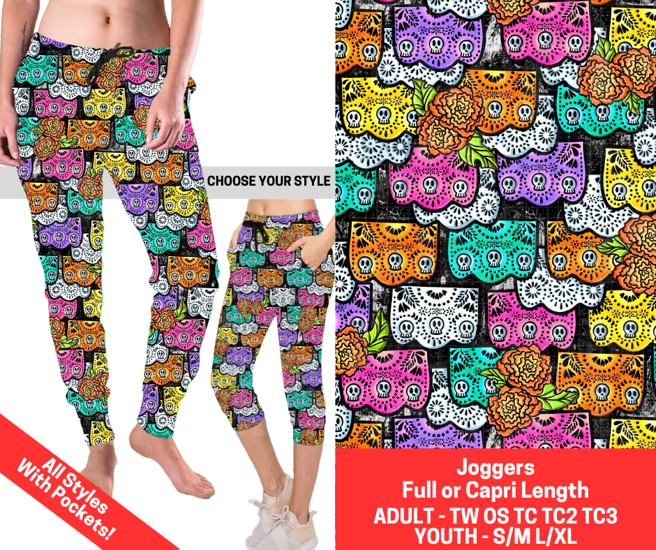 Preorder! Closes 2/12. ETA May. Rainbow Picado Combo Jogger Lengths