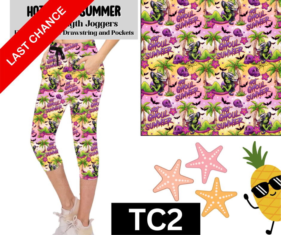 Hot Ghoul Summer Jogger Capri