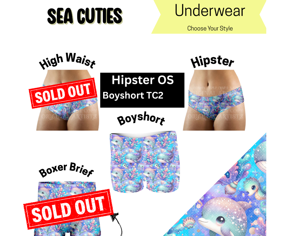 Sea Cuties Hipster Underwear