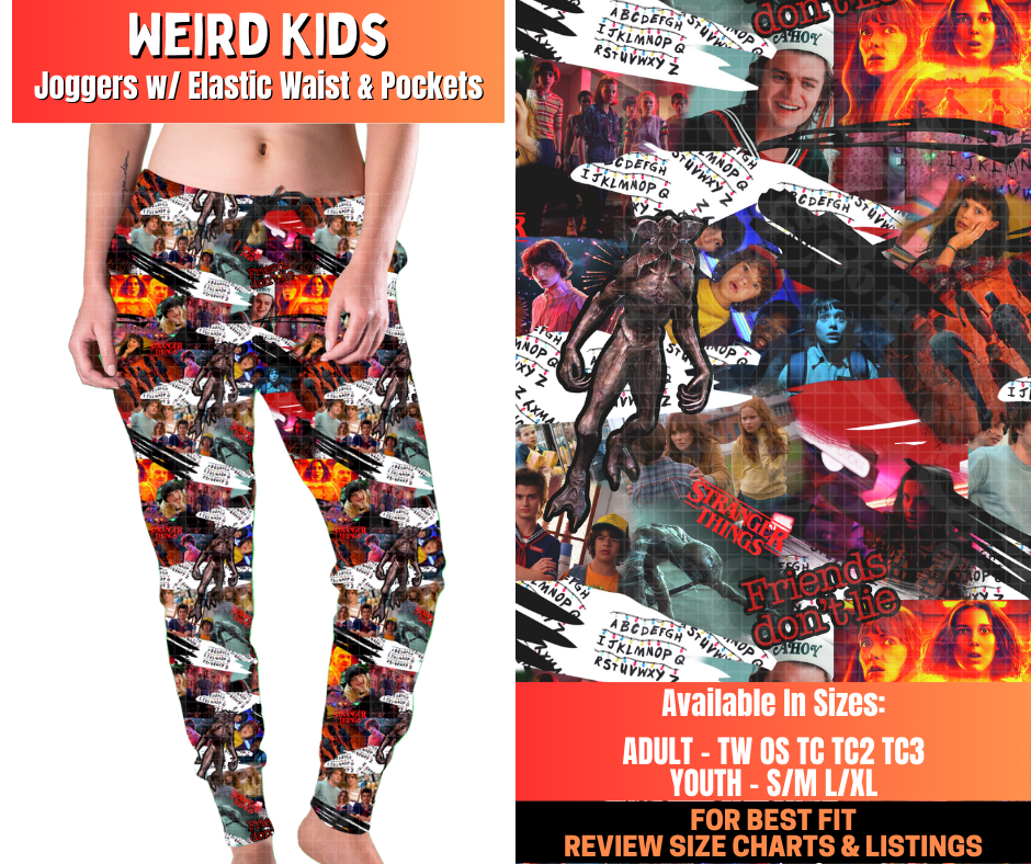 Preorder! Closes 12/29. ETA March. Weird Kids Joggers