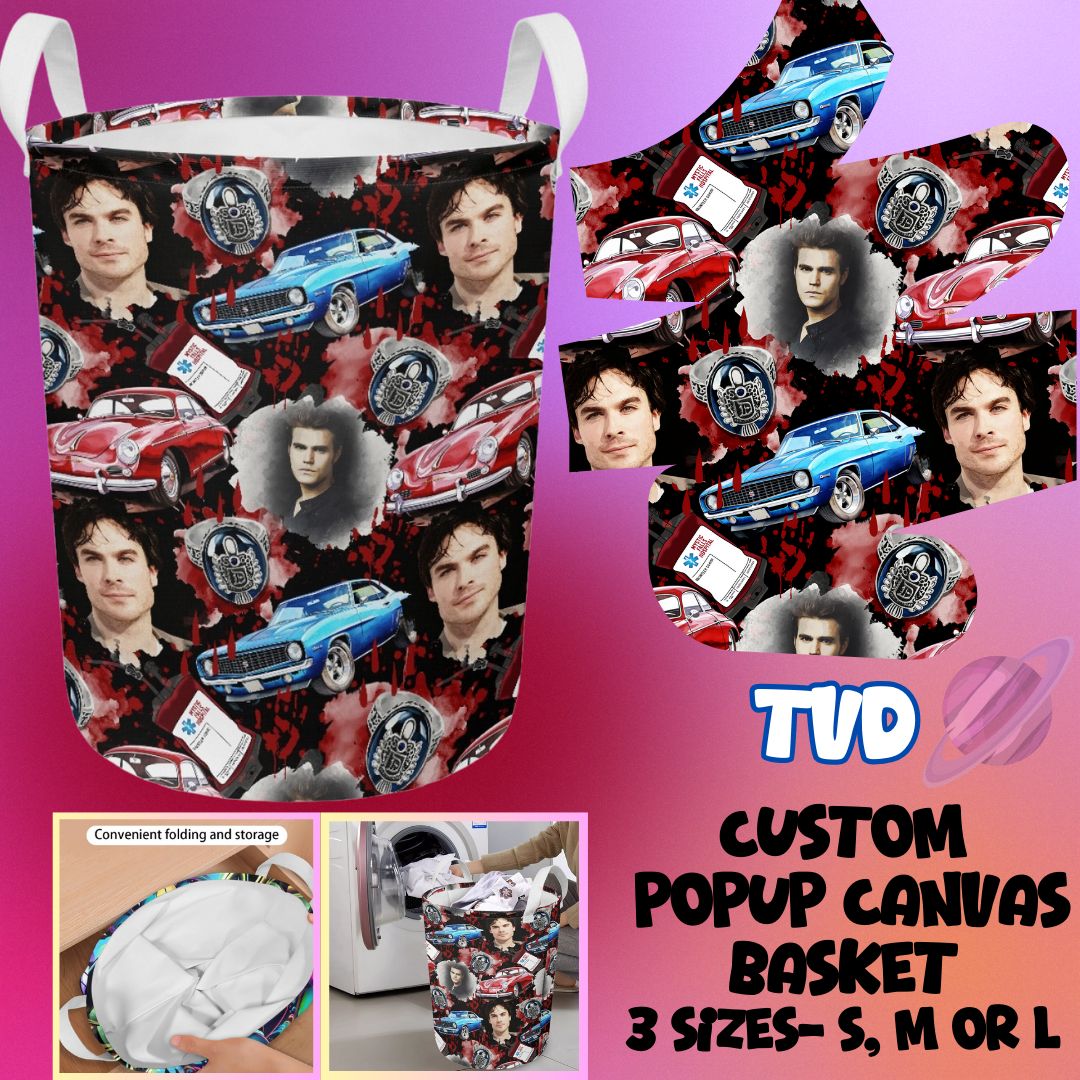 TVD- STORAGE BASKETS 6- PREORDER CLOSING 5/4
