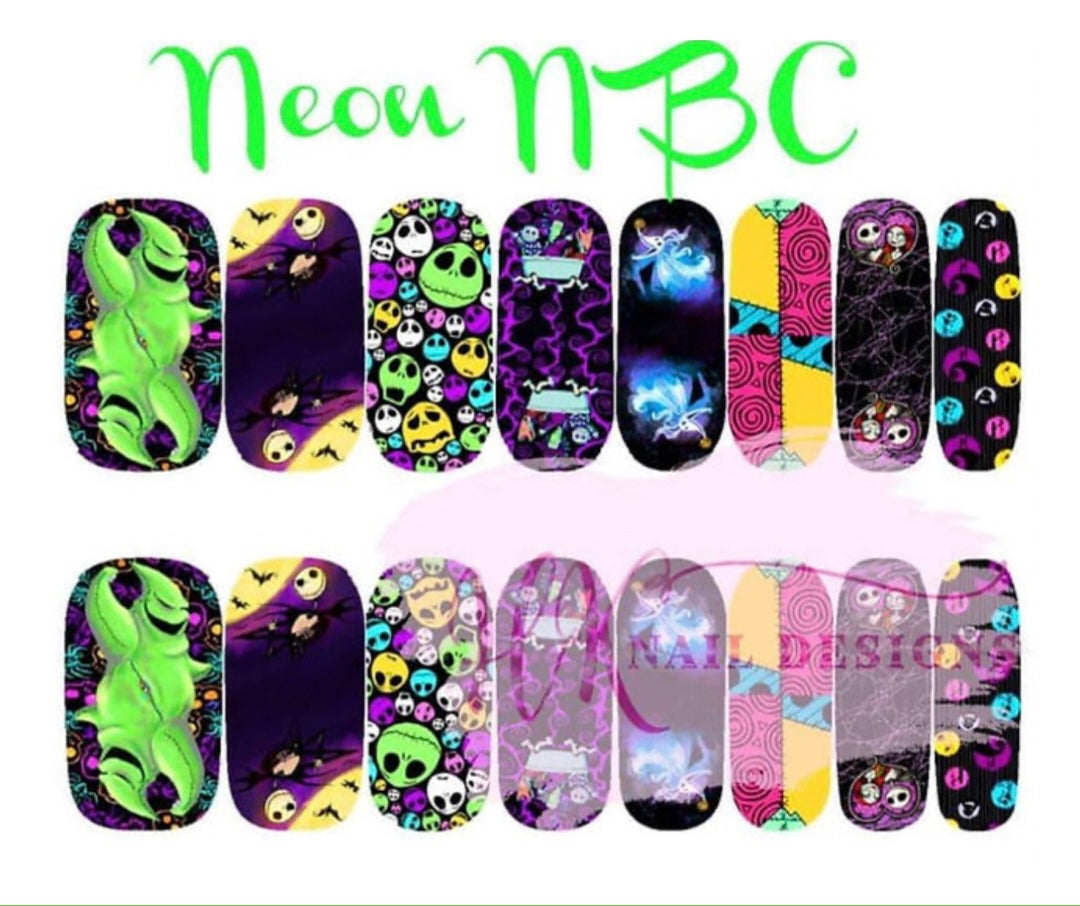 Neon NBC - Glow in the Dark Nail Wraps