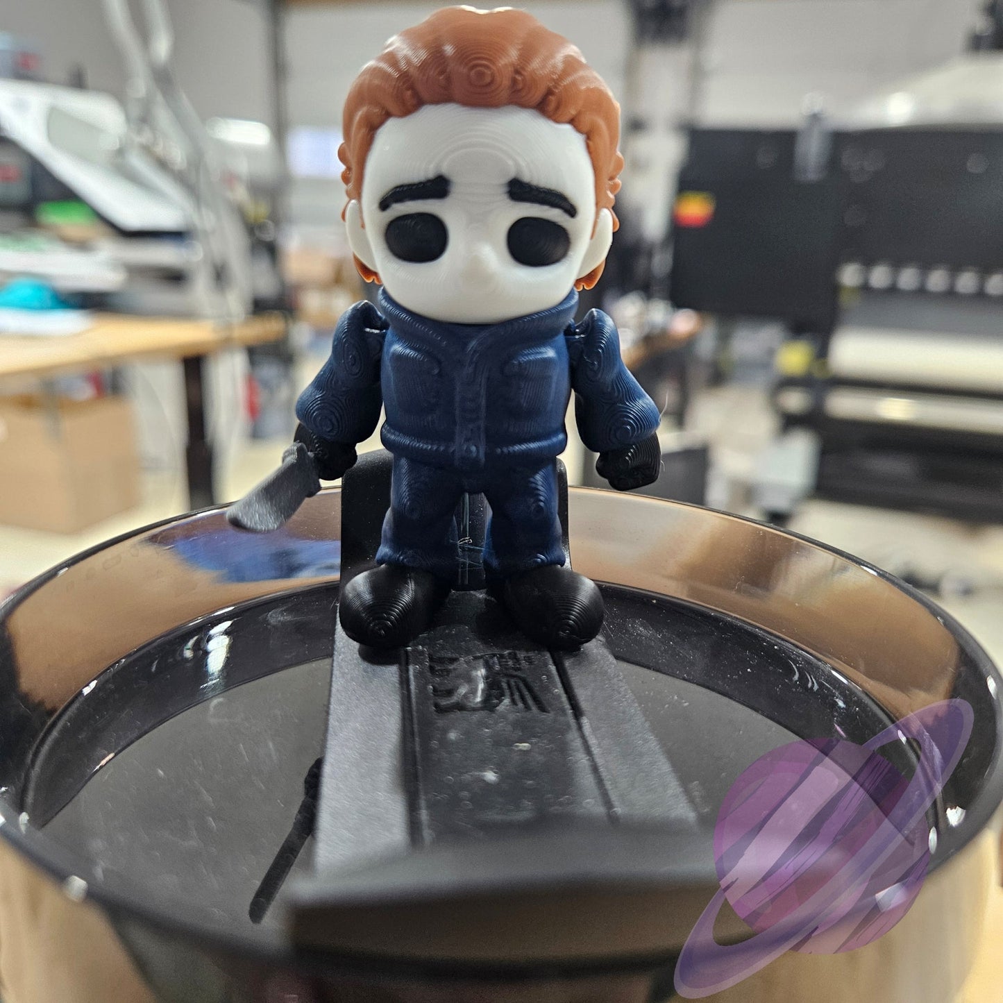 HALLOWEEN KILLER-3D PRINTED STRAW BUDDY