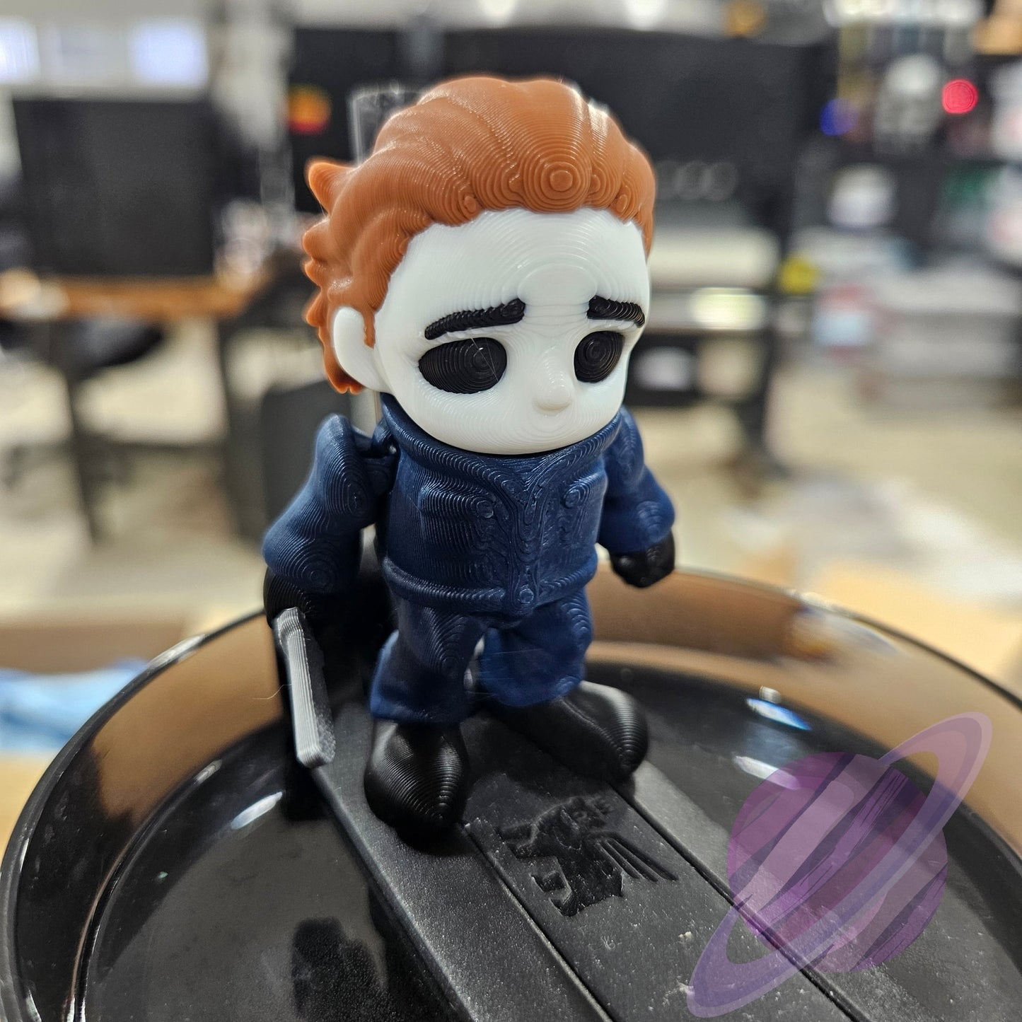 HALLOWEEN KILLER-3D PRINTED STRAW BUDDY