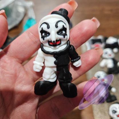 ARTSY CLOWN-3D PRINTED STRAW BUDDY