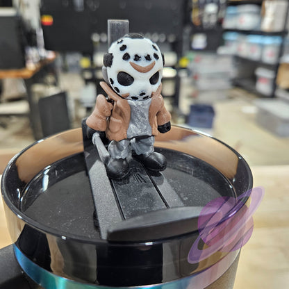 CRYSTAL LAKE-3D PRINTED STRAW BUDDY