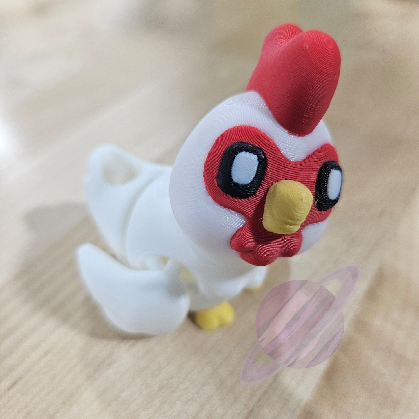 HEN CHICKEN-3D PRINTED STRAW BUDDY