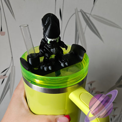 XENO ALIEN-3D PRINTED STRAW BUDDY