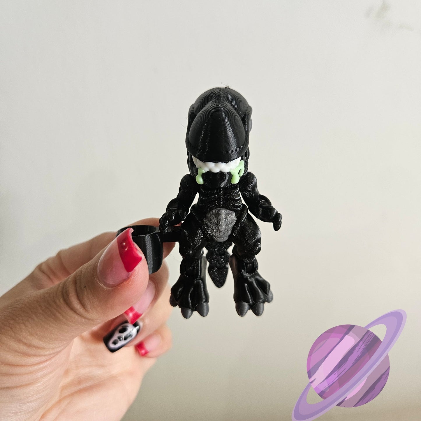 XENO ALIEN-3D PRINTED STRAW BUDDY