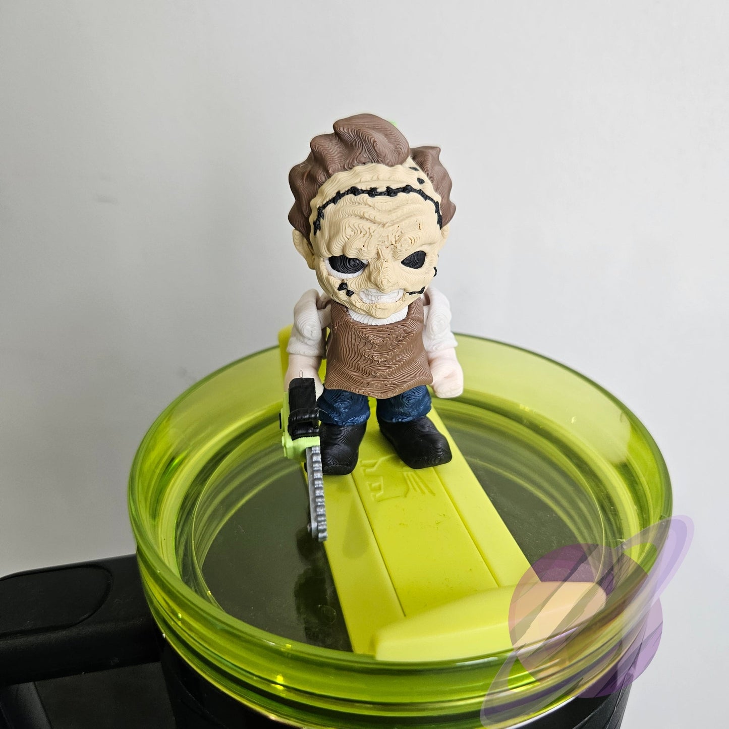 CHAINSAW GUY-3D PRINTED STRAW BUDDY