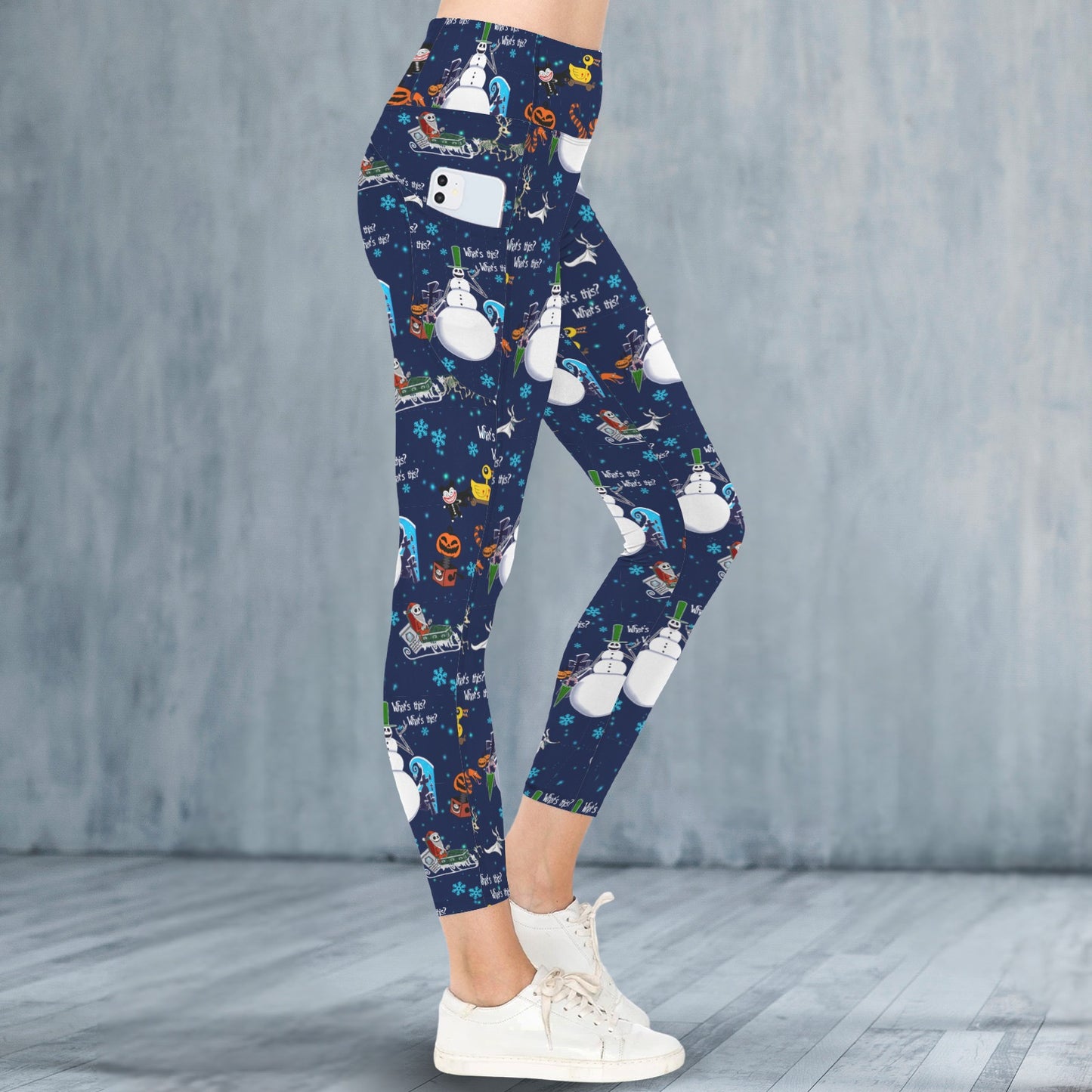 What's This? Women's High Waist Pockets Leggings