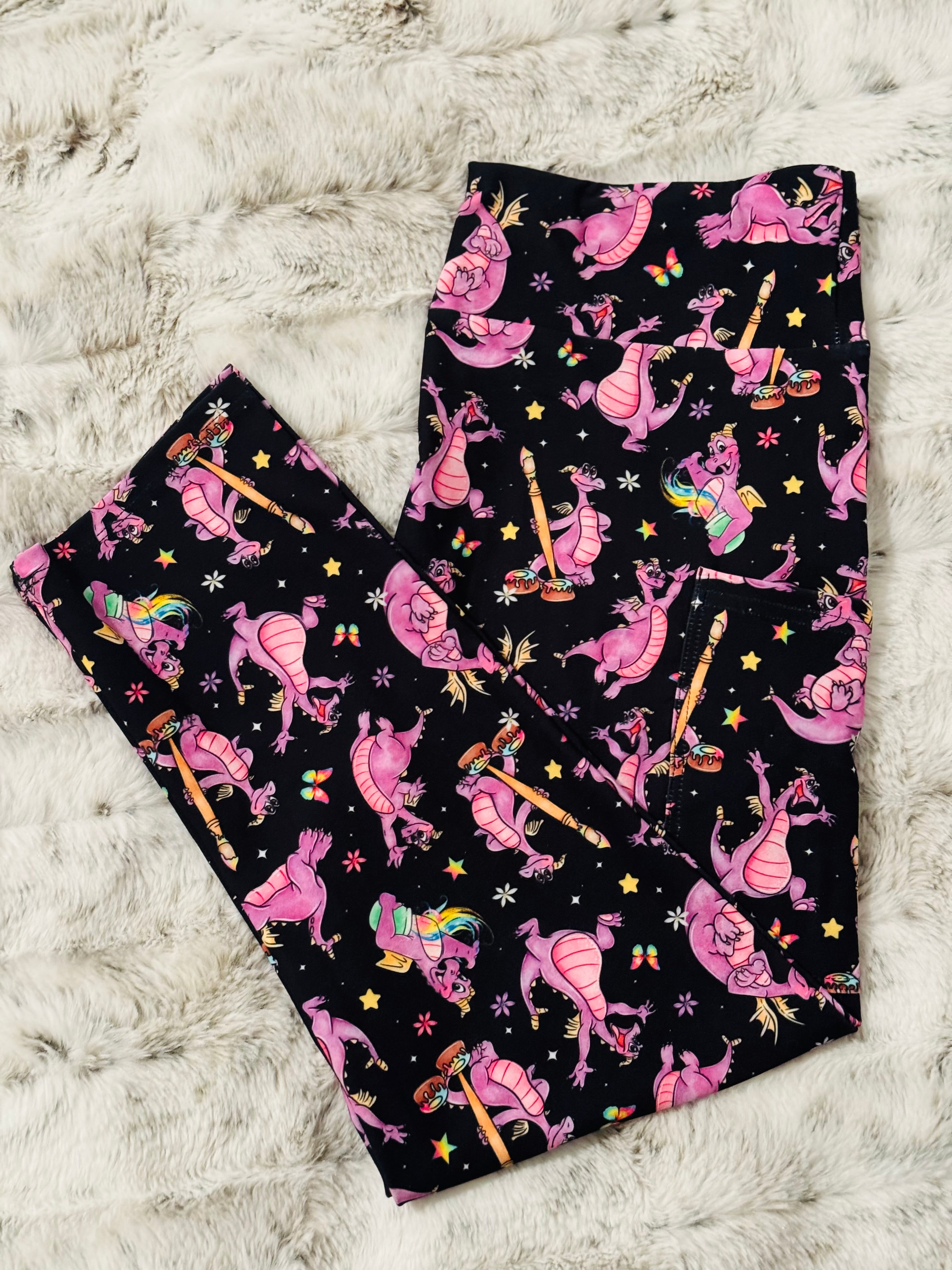 Figment of Imagination Capri Leggings With Pockets