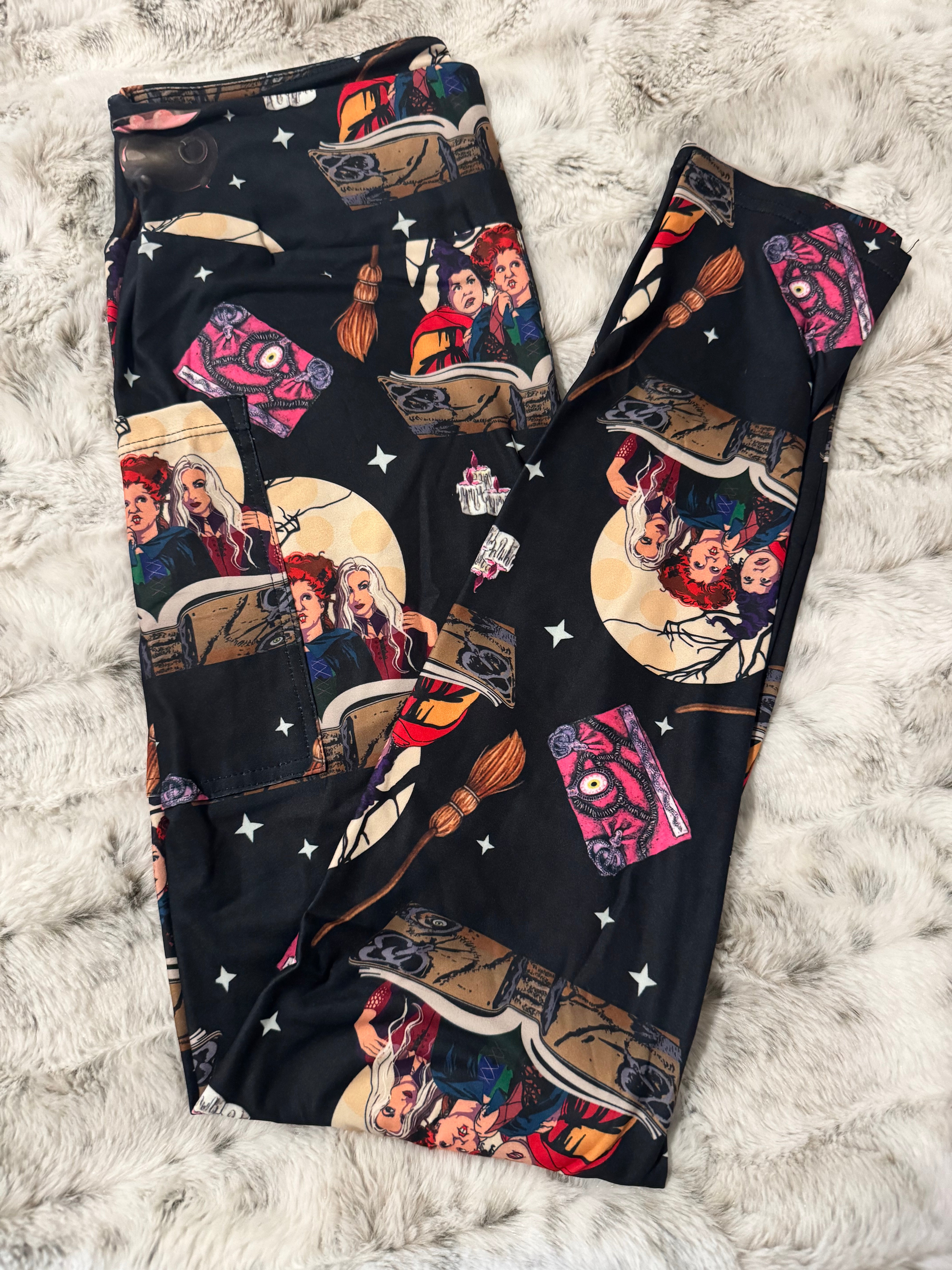 Witches Full Length Leggings With Pockets