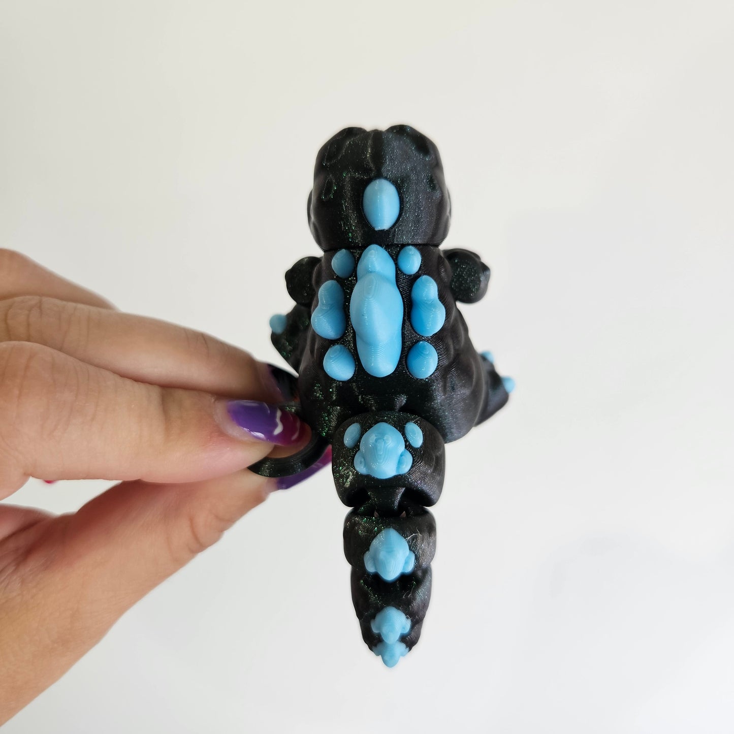 MONSTER KING-3D PRINTED STRAW BUDDY-GLOW IN THE DARK