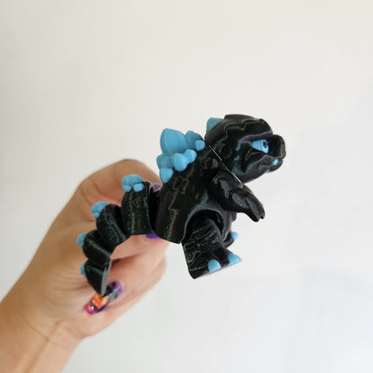 MONSTER KING-3D PRINTED STRAW BUDDY-GLOW IN THE DARK