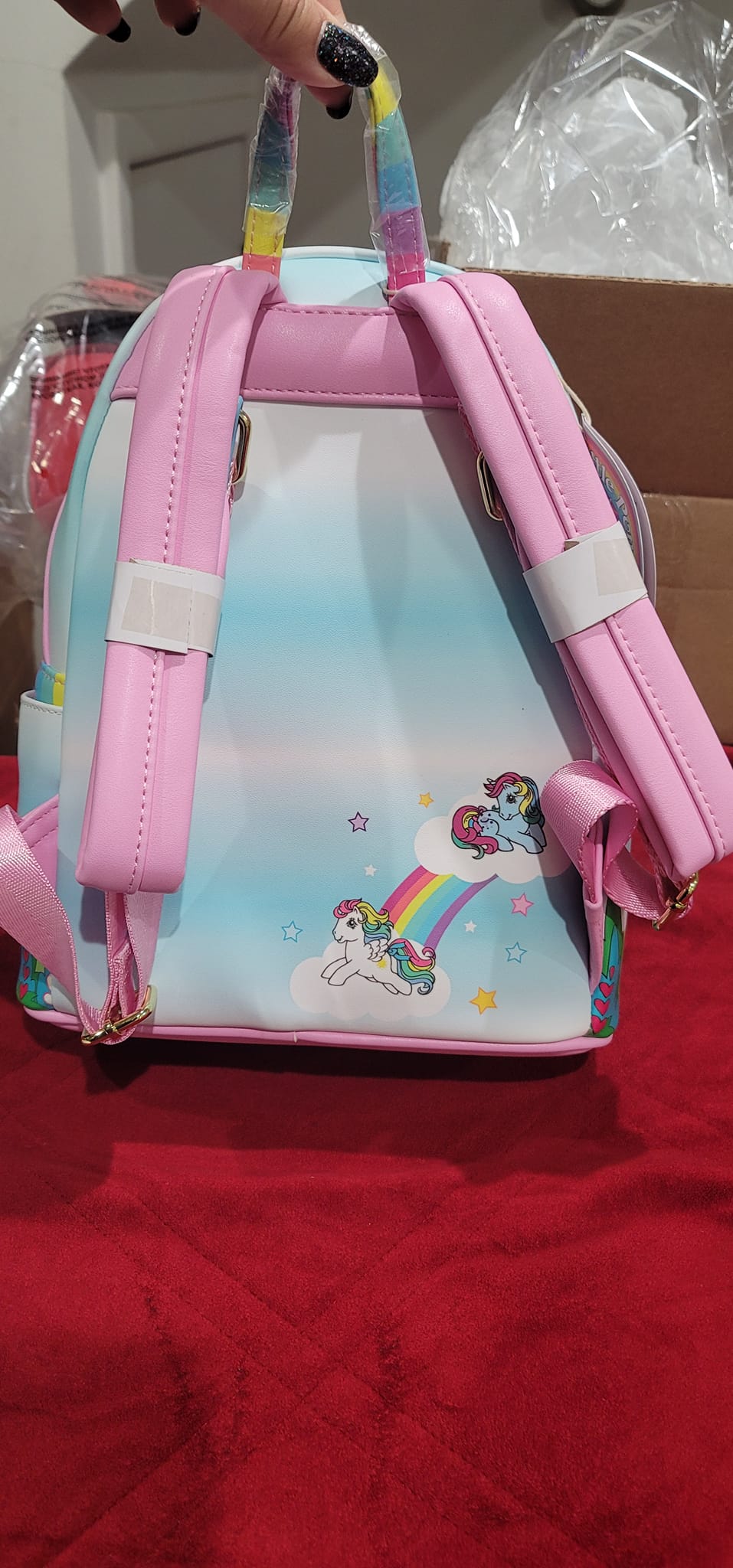 Loungefly- My Little Pony Castle Mini Backpack