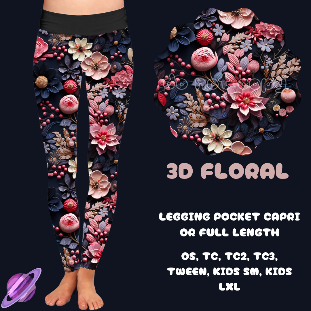 3D FLORAL-FLORAL BOTTOMS PREORDER CLOSING 7/15