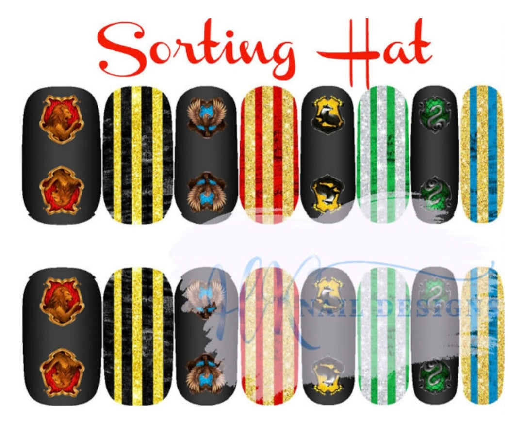 Sorting Hat Nail Wraps