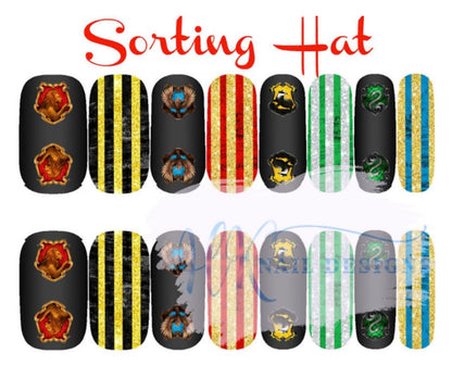 Sorting Hat Nail Wraps