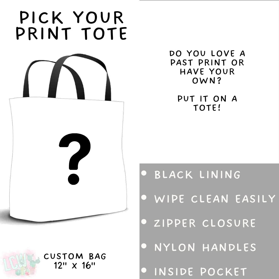 Batch #581 - PYP Football - Closes 9/4 - ETA Early Nov - Pick Your Print Tote