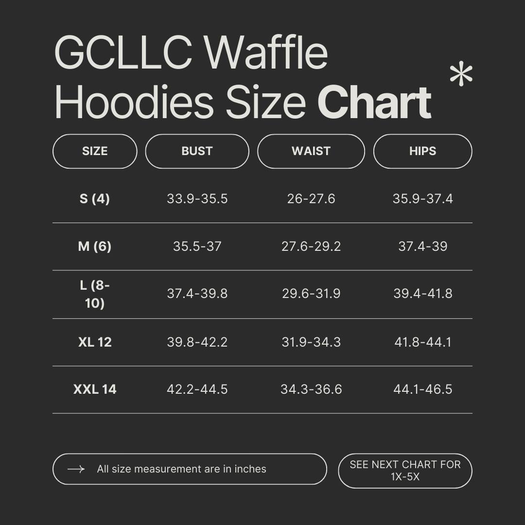 HONEY DRIZZLES - CUSTOM WAFFLE HOODIES PREORDER CLOSING 9/30
