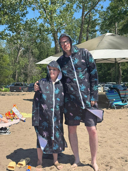 WHITE CHEETAH- HOODED TOWEL- PREORDER CLOSING 4/27