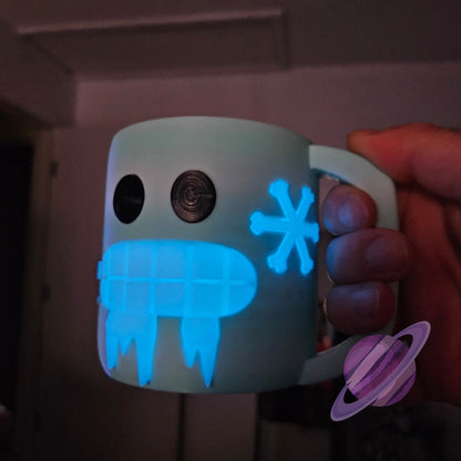 BRAIN FREEZE- 3D PRINTED ICE CREAM PINT HOLDER