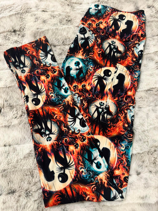 Flaming Love NBC Full Length Leggings With Pockets