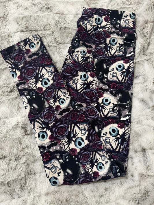 Purple Love NBC Full Length Leggings With Pockets