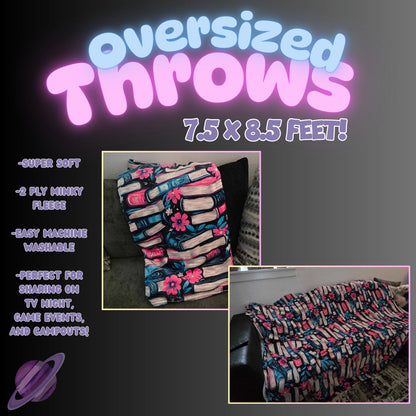 OLD TALE- OVERSIZED THROW BLANKET