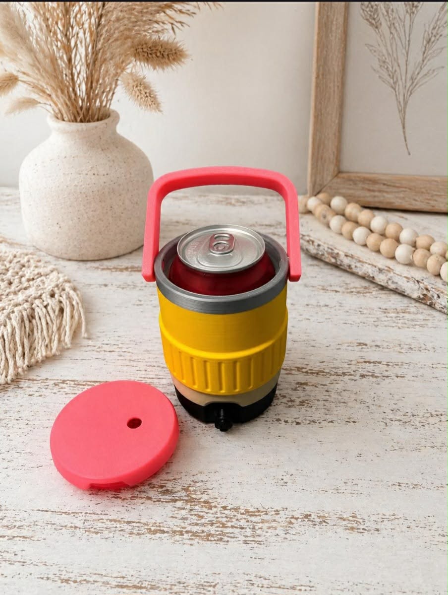 3D PRINTED CUSTOM SIDE LINE 12 OUNCE CAN HOLDERS