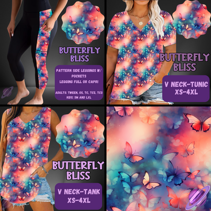 BUTTERFLY BLISS-PATTERN PANEL OUTFIT RUN-SOFT CLOSE 7/10 HARD CLOSE 7/12