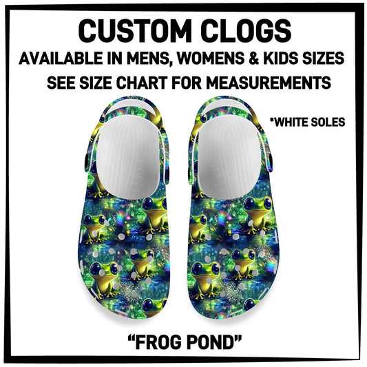C8LG - Frog Pond Custom Clogs - Preorder Closing 6/10 ETA: Mid-Aug