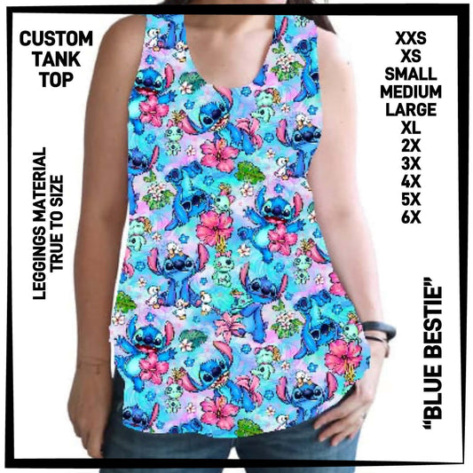 CTT1 - Blue Bestie Tank Top - Preorder Closing 6/23 ETA: Late Aug