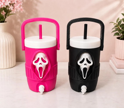 GHOST F POP OUT -3D PRINTED CUSTOM 12 OUNCE CAN HOLDERS