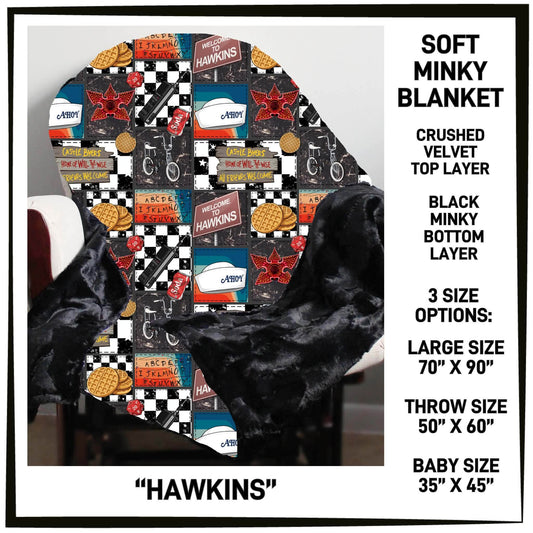 MI8B - Hawkins Minky Blanket - Preorder Closing 7/15 ETA: Late Sept