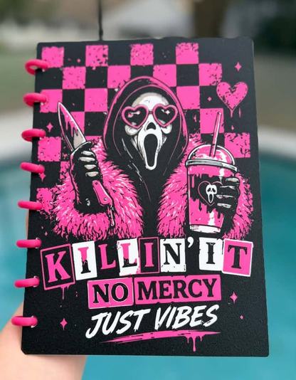 PINK HORROR- 3D PRINTED REFILLABLE NOTEBOOK
