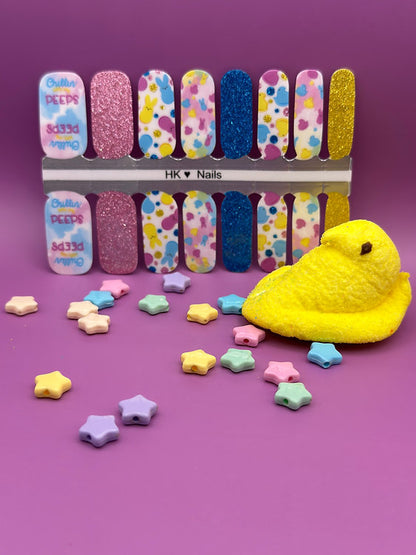 Chilln With My Peeps  Nail Wraps