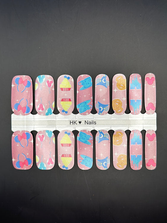 Fantasy Land Treats  Nail Wraps