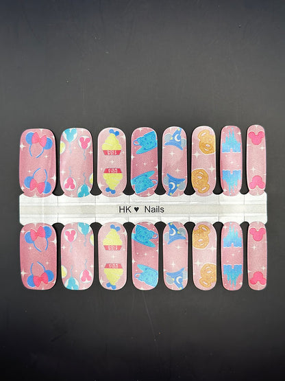 Fantasy Land Treats  Nail Wraps
