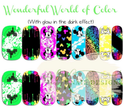 Wonderful World Of Color  Nail Wraps