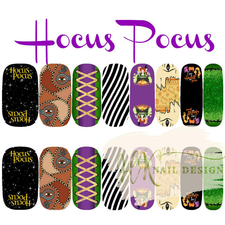 Hocus Pocus Nail Wraps