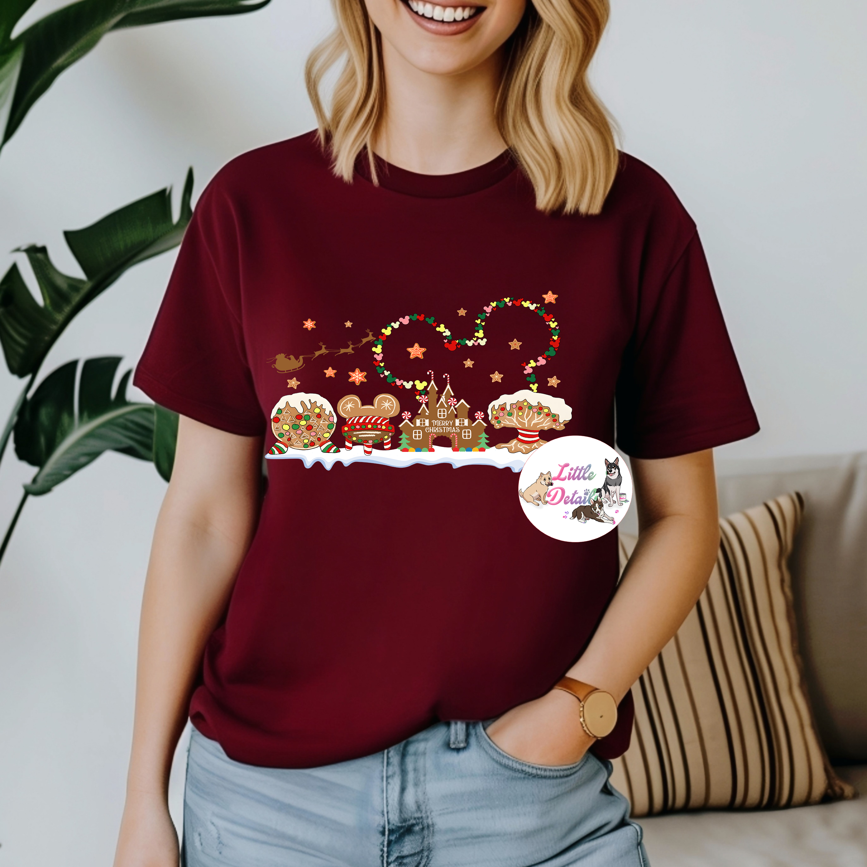 Gingerbread Christmas Parks T-Shirts