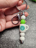 Mike Silicone Beaded Pen or Keychain