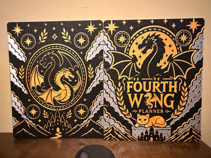 DRAGON WING INSP- 3D PRINTED REFILLABLE NOTEBOOK